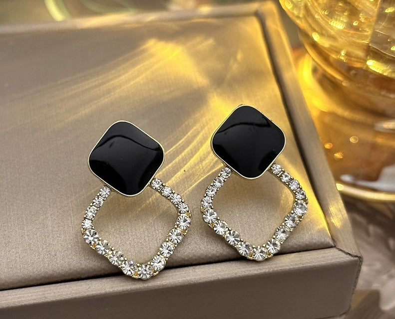 Midnight Chic Block Studs