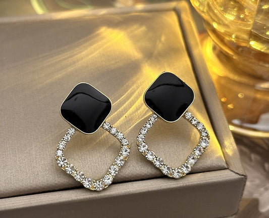 Midnight Chic Block Studs